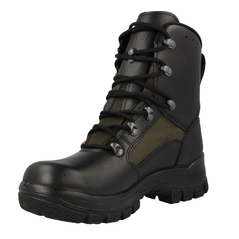 Echt Duits militair gevecht laarzen lederen textiel tactisch veldschoenen nieuw