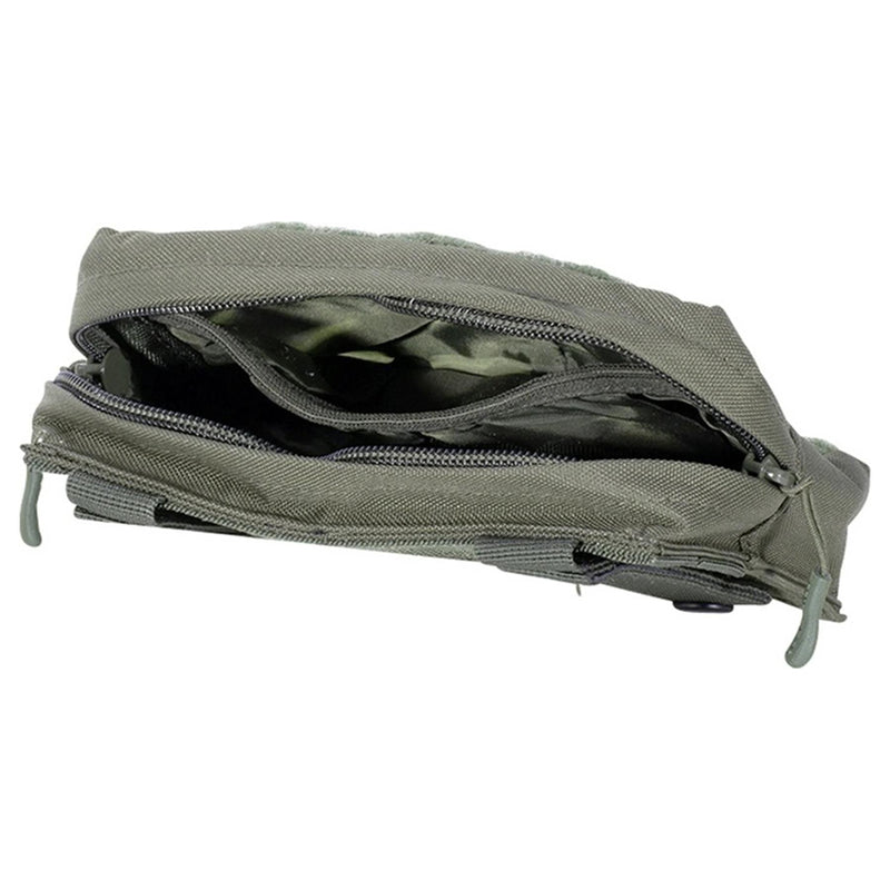 Mil-Tec laser gesneden hulpprogramma riem zakje molle type webbing tactische tas kleine olijf