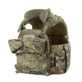 M-TAC korset Elite tactische plaatdrager MOLLE Quick Release MTP Camo
