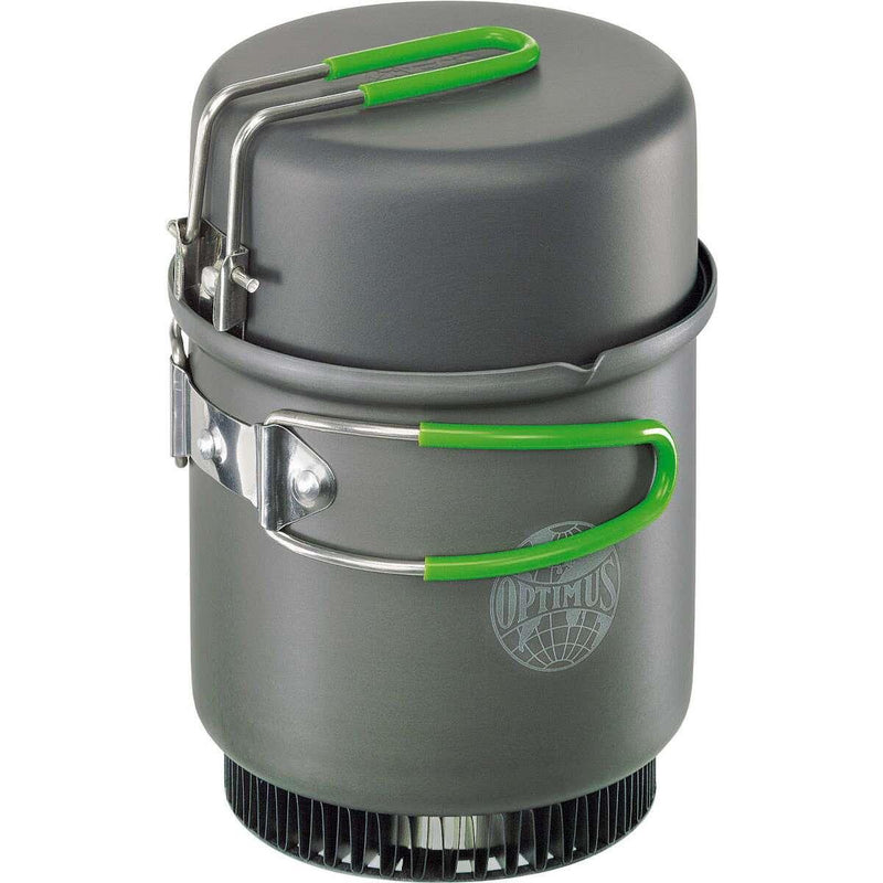 Optimus Crux Weekender Hij kookt Pot Cup System Fornuis Camping wandelkokset
