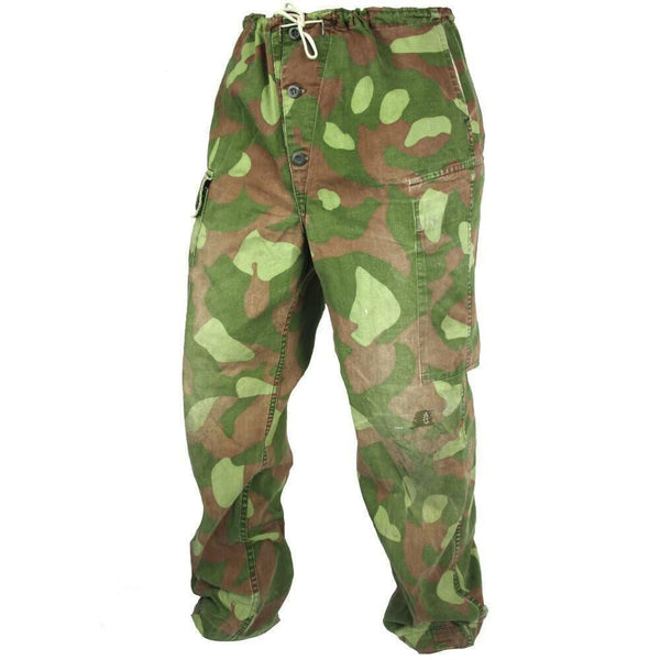 Origineel Finse leger Camo-broek M-62 Omkeerbare pak broek Militair probleem