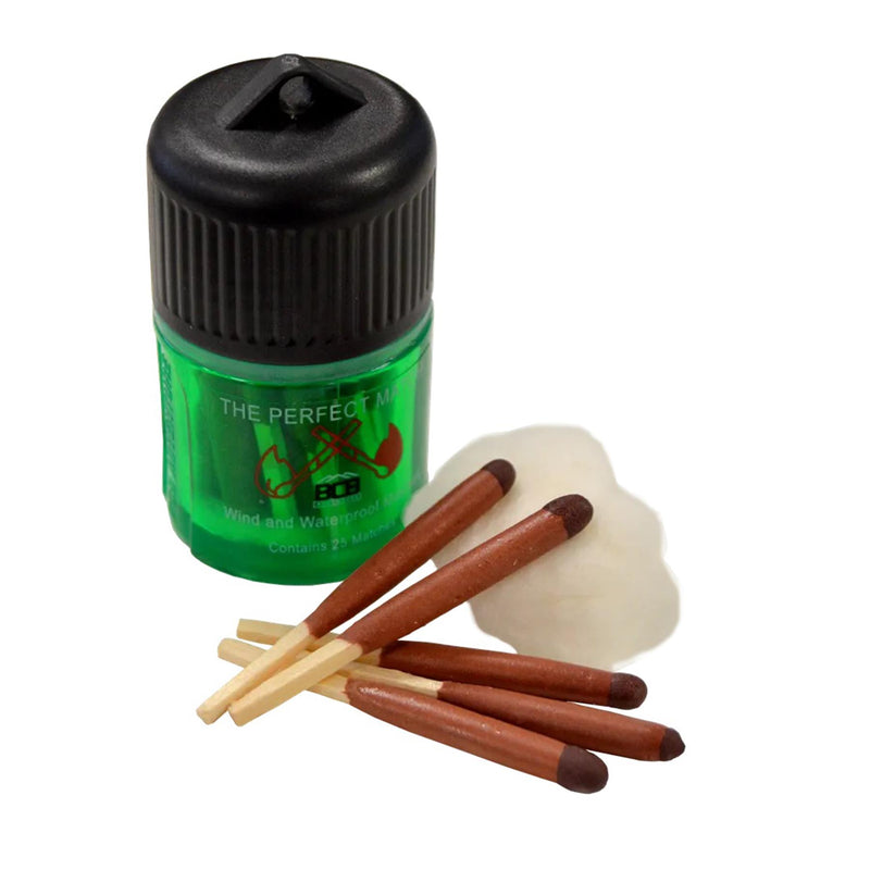 BCB Wind en waterdichte wedstrijden 25 stuks wandelen Survival Emergency Fire Starter