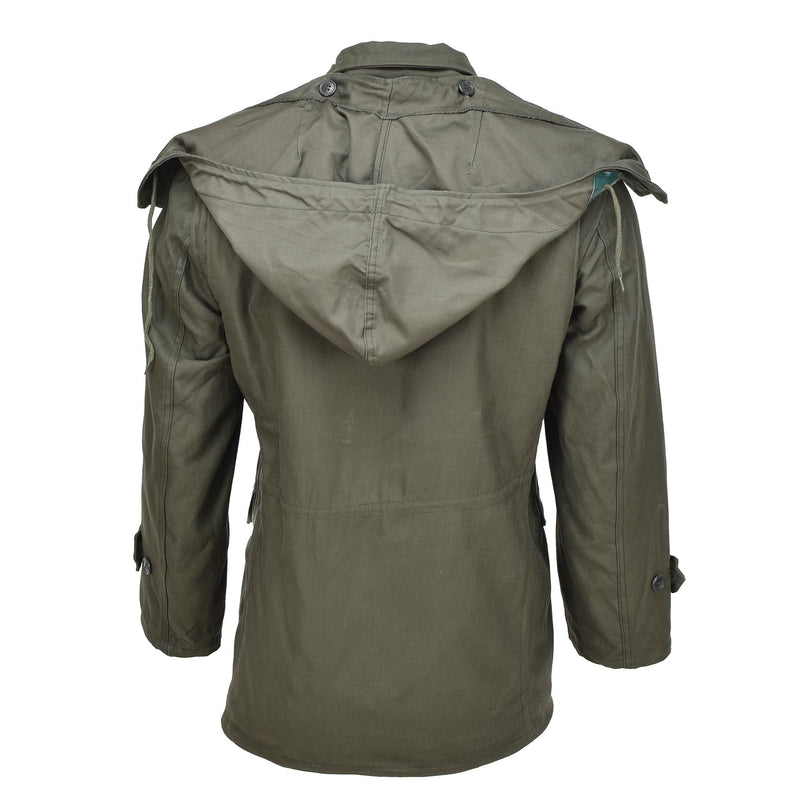 Echte Grieks militair M65 Field Jacket Us Type Olive Army Uniform Surplus Nieuw