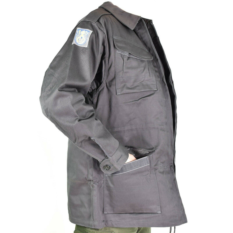Echt Deense leger gevechtsjack m71 Denemarken militair grijs veld surplus nieuw