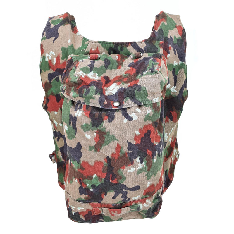 Echt Zwitserse leger Combat Taz 83 Camo Vest Backpack Daypack Militair Zwitserland