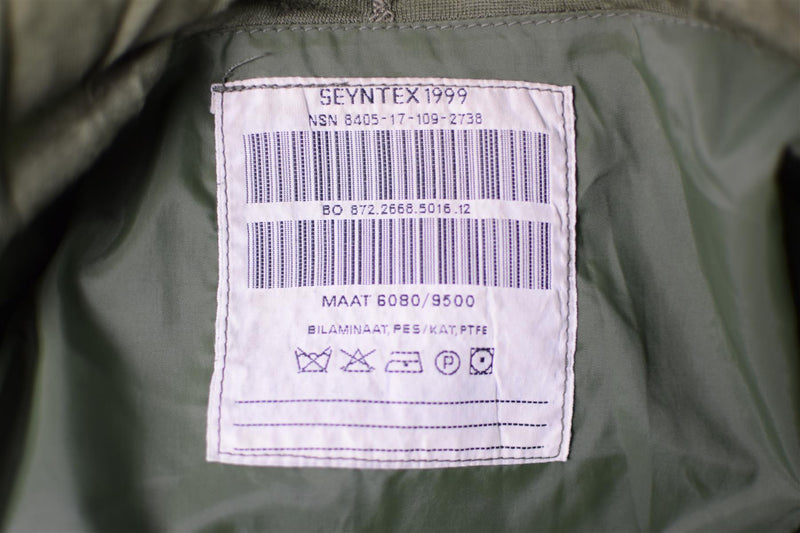 Echt Nederlands legerjack gevecht dpm goretex waterdichte camouflage surplus parka