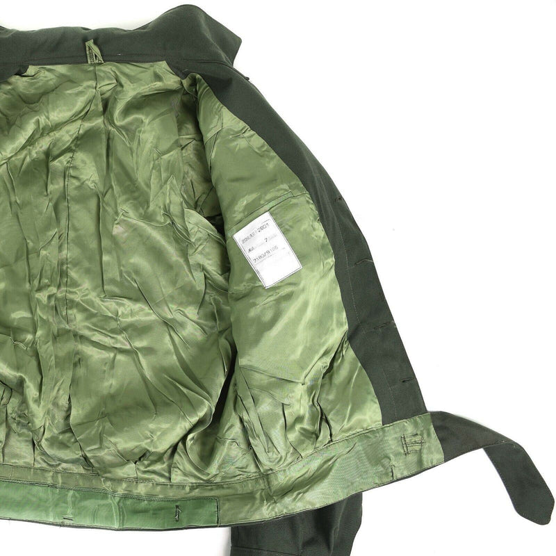 Origineel Grieks legerveld Ike jas Gabardine Wool Blaze Griekenland militair nieuw