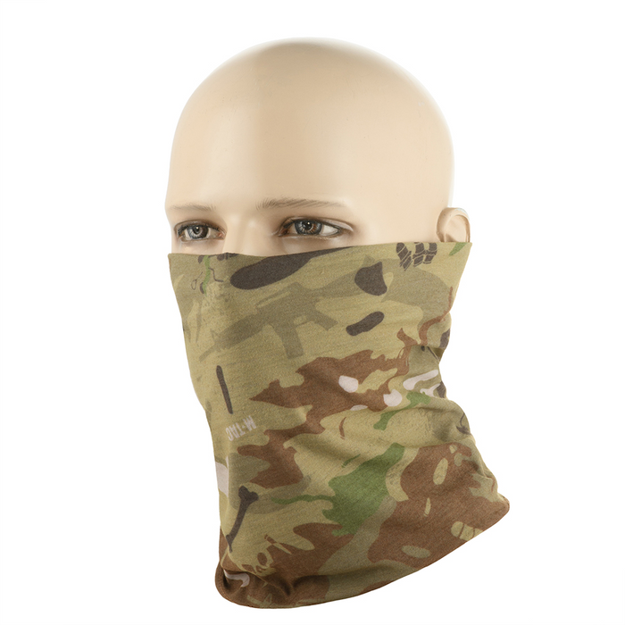 M-TAC Tactische nekbeschermer Lichtgewicht jersey gebreide gezichtsbedekking Camouflage