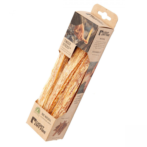 Licht mijn vuur Tinder sticks BBQ Firepit Grill Bonfire Easy Light-Up Natural Nieuw