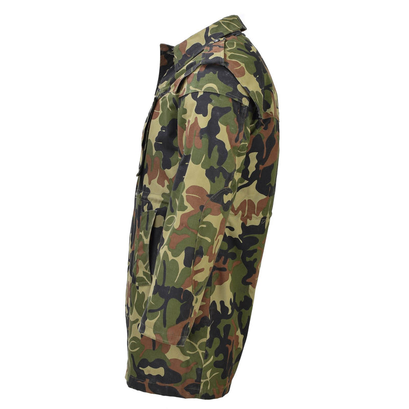 Originele Roemeens militaire parka M93 camo -blad hap -jas tactisch nieuw