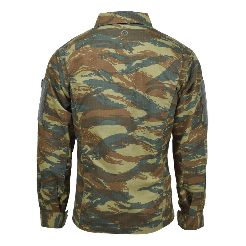 Pentagon ACU 2.0 Militaire jas Grieks leger hagedis camo waterbestendige ripstop