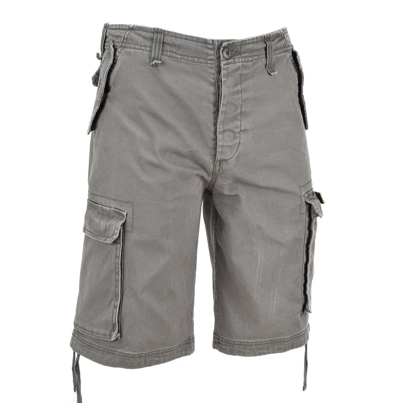 Mil-Tec merk militaire stijl olijf voorgesproken Moleskin Paratrooper Cargo Shorts