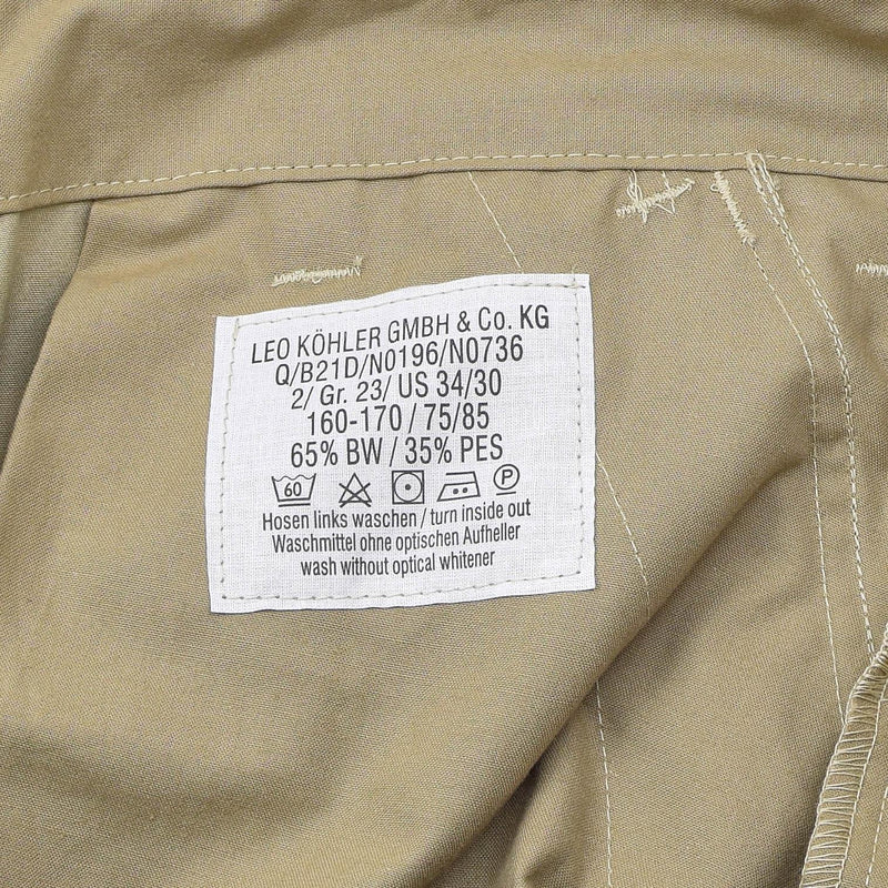 Leo Kohler Commando Tactical Field Pants Tropentarn Camo Special Forces broek