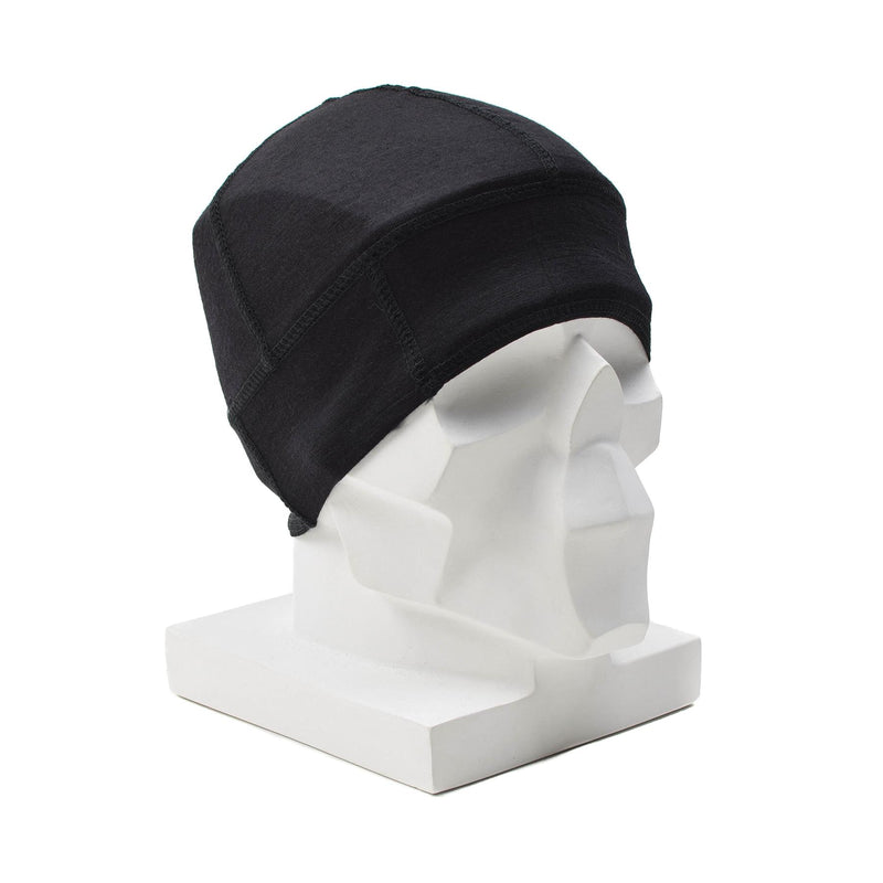 Blochl Brand Militaire stijl Beanie Merino Wool Ademend horloghoed Zwart nieuw