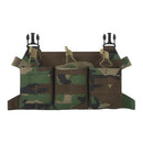 Direct Action Skeletonized Triple 308 Flap Magazine Pouch Woodland Camo - GoMilitar