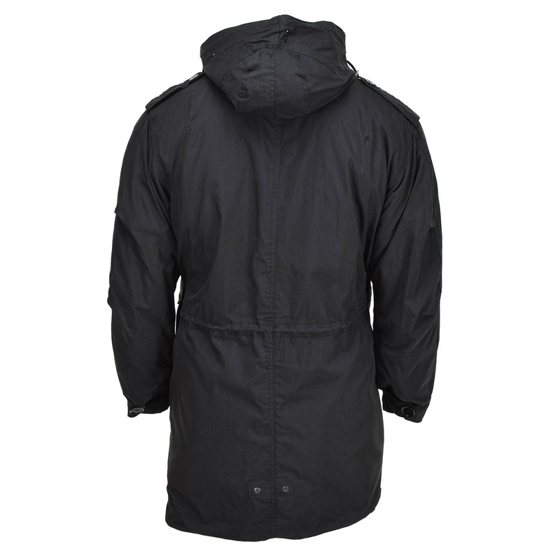 Mil-Tec Brand U.S. Militaire stijl Parka M51 Shell Hooded Quilted Liner Black Nieuw