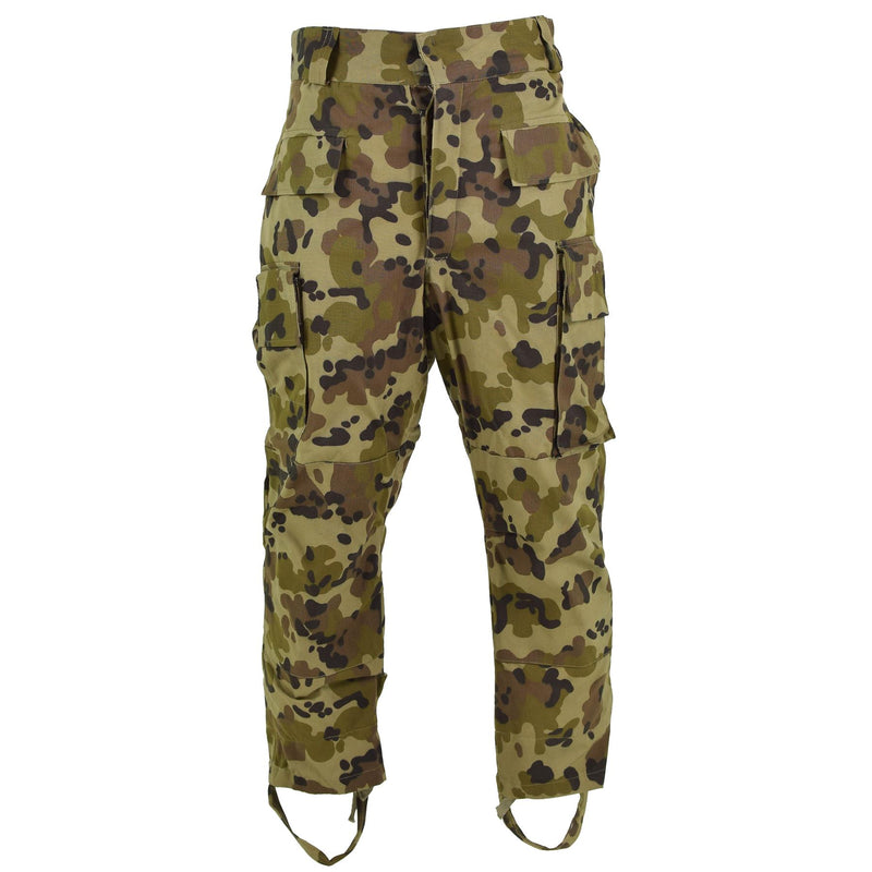 Originele Roemeense veldtroepen broek vlekpatroon camouflage bdu -broeken nieuw