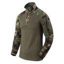 Helikon-Tex MCDU Combat Shirt Elleboogversterking Ripstop Woodland Camo