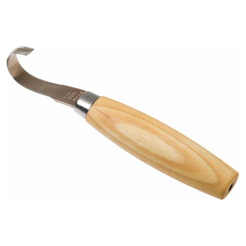 Morakniv Wood snijwerkmes lepel 162 dubbele rand roestvrijstalen berken
