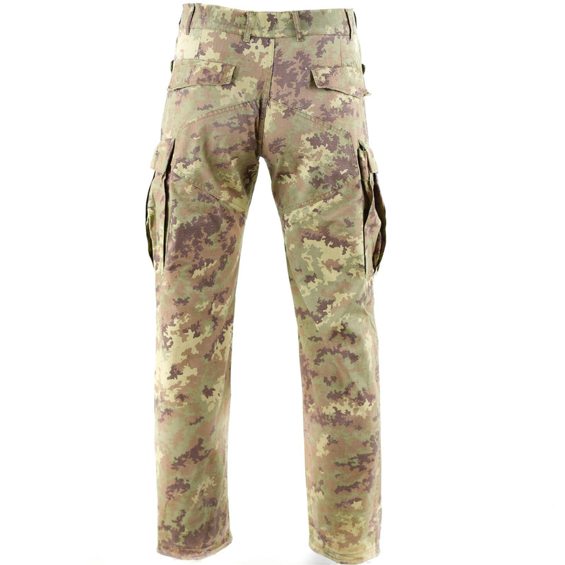 Echt Italiaans leger RIP Stop Desert Vegetato Camo -broek Combat Field broek