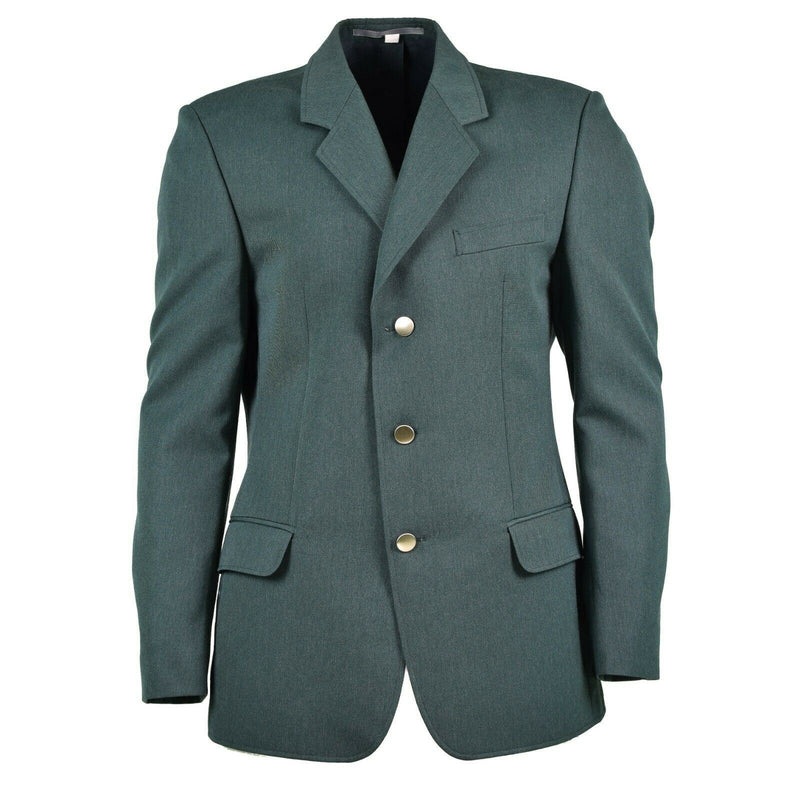 Originele Duitse politie -jas jas groen formeel uniform militair nieuw