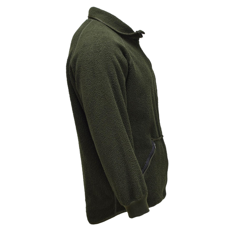 Originele Nederlandse militaire fleece jas Warm zacht thermisch koude weerskleding