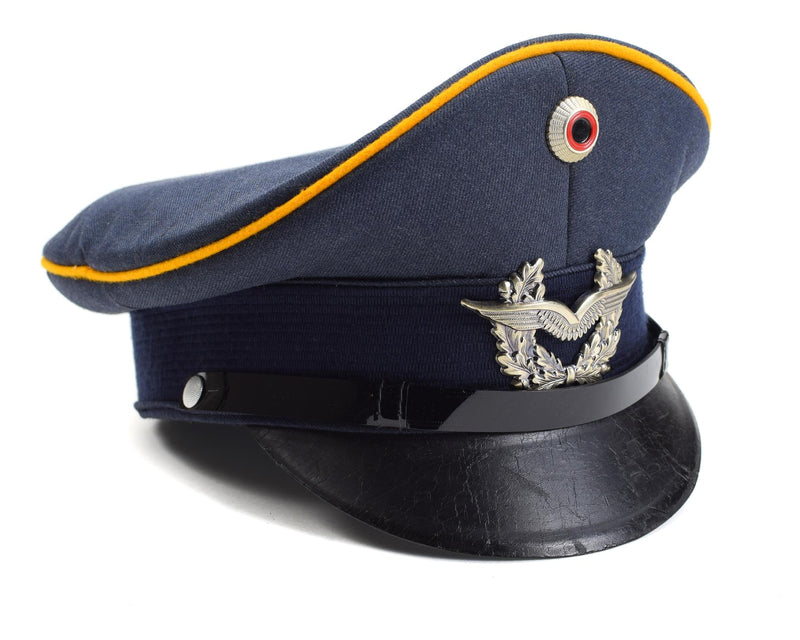 Echte Duitse viziercap van het leger. Air Forces Military Peaked Hat Luftware Nieuw