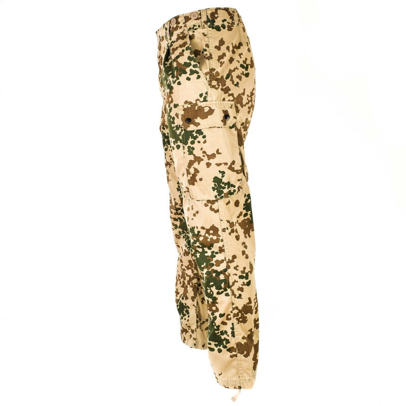 Echt Duitse leger woestijn tropische camouflagebroek militaire kwestie broek