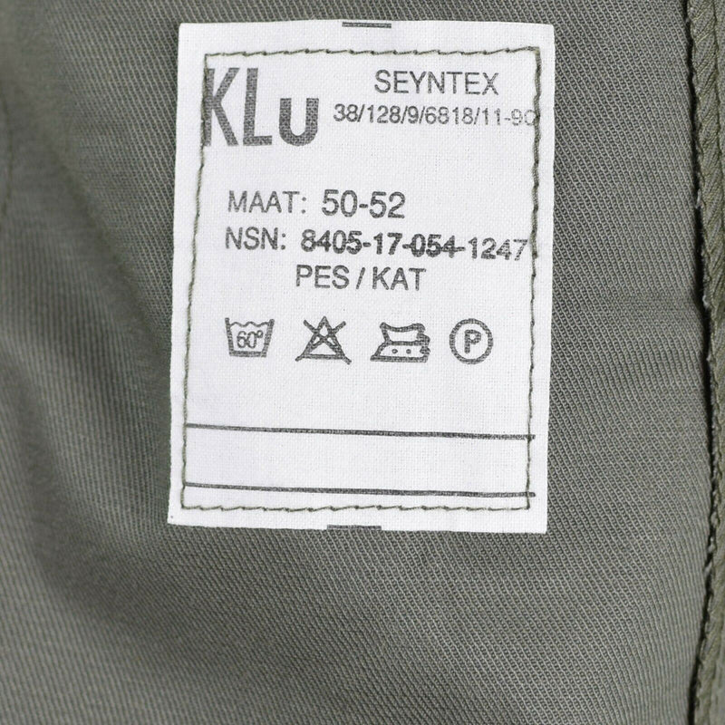 Origineel Nederlands legershirt M65 Militaire uitgifte Air Force Shirts Jacket Holland
