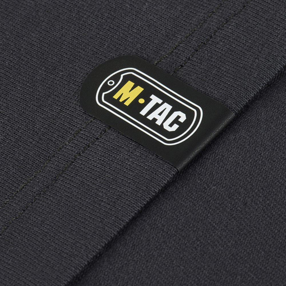M-TAC 93/7 Zomer T-shirt Lichtgewicht Stretch Katoen Korte Mouw Donkergrijs