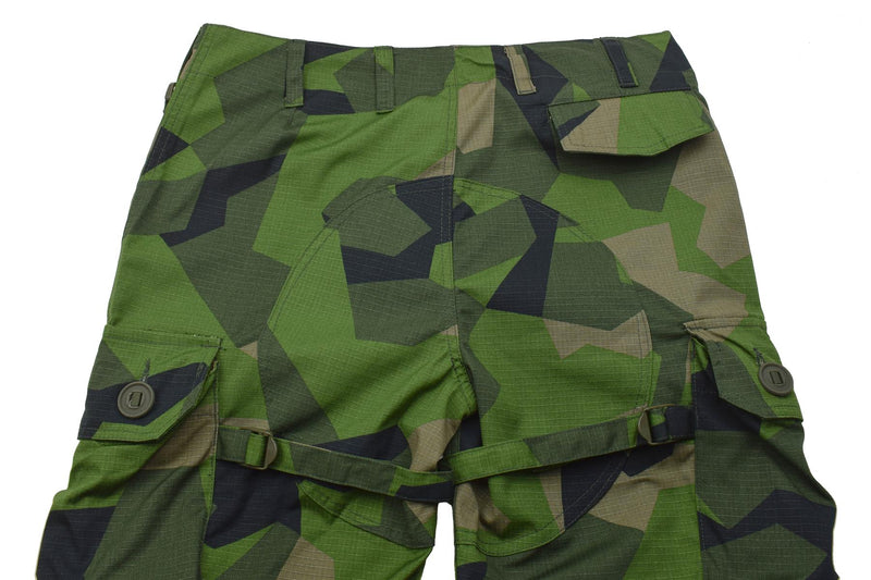 Tacgear Brand Zweedse militaire stijl gevechtsbroek Splinter Camo Cargo Ripstop