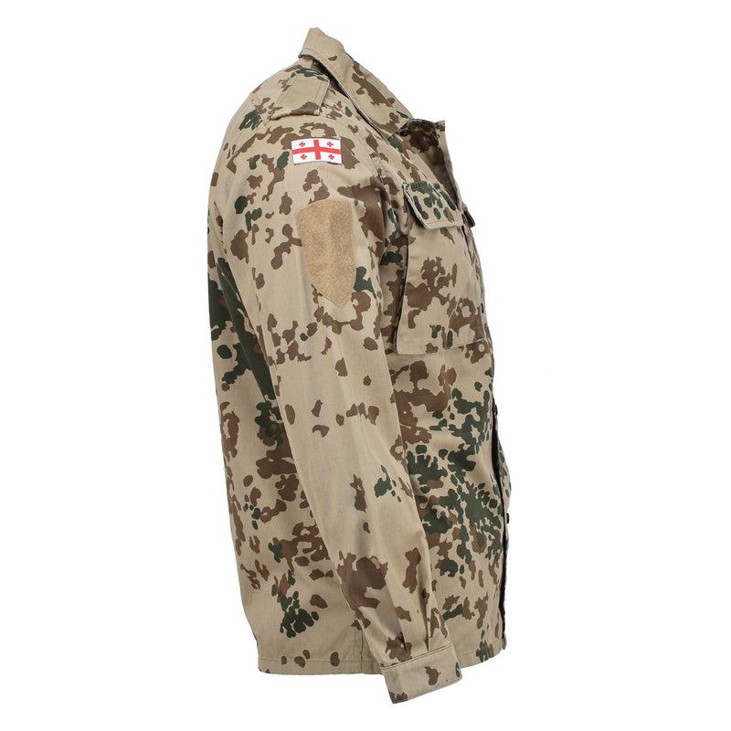 Echte Georgische legerveld blouse tropentarn camouflage field tactical shirts