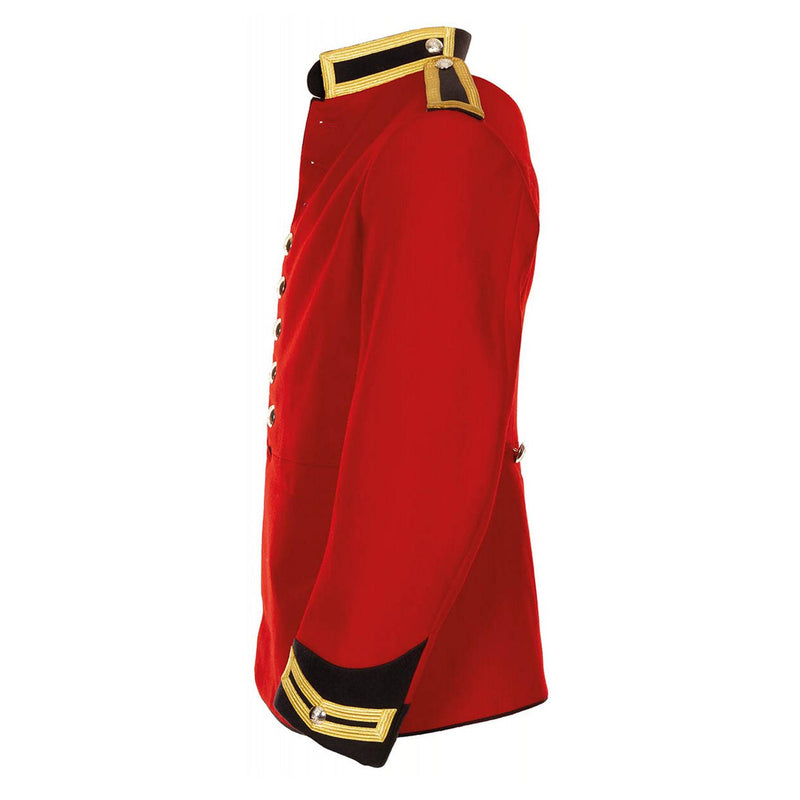 Originele Britse militaire jas tuniek rode jurk cavalerie badmeesters troopers nieuw
