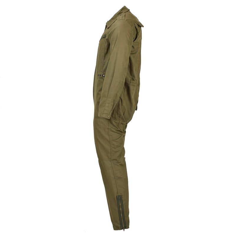Originele Oostenrijkse leger Coverall Green Nomex Brandweerstandsresites in het algemeen
