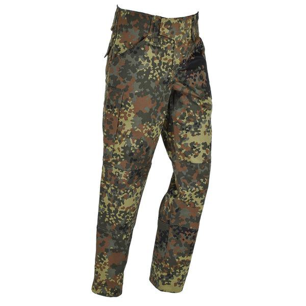 Leo Kohler Militaire tactische broek Verken Flecktarn Camo hogere taille broek