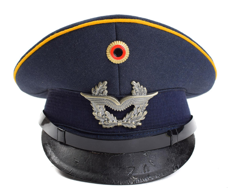 Echte Duitse viziercap van het leger. Air Forces Military Peaked Hat Luftware Nieuw