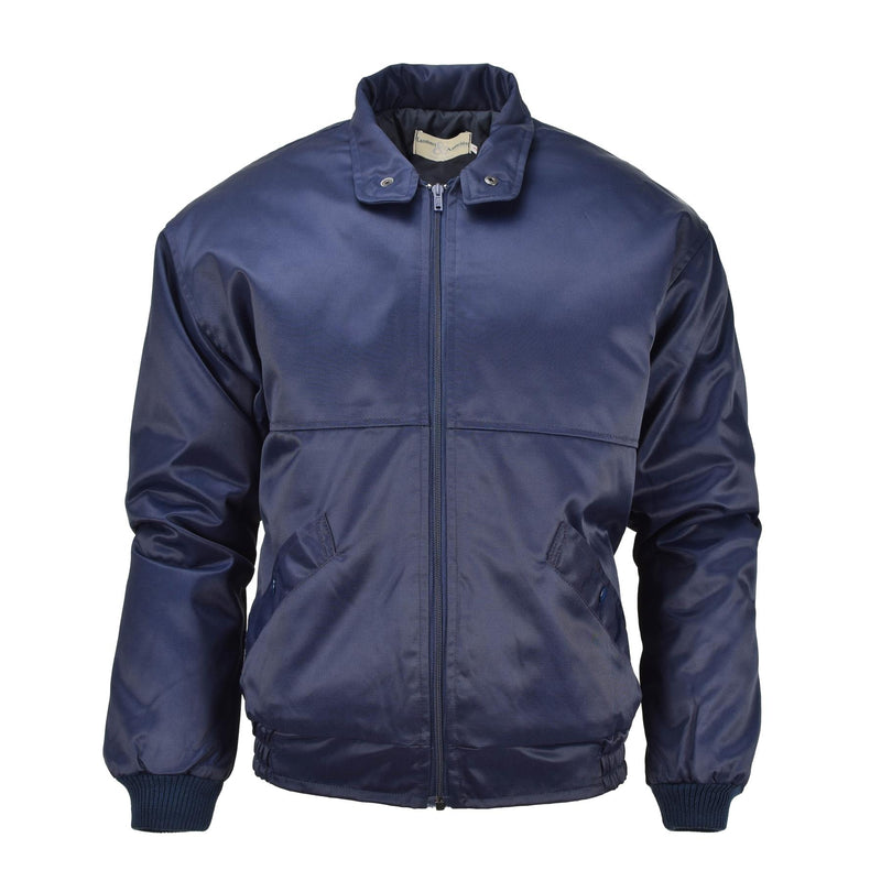 Merk Lambert Franse luchtmacht bomberjack blauw warm winddicht pilootuniform