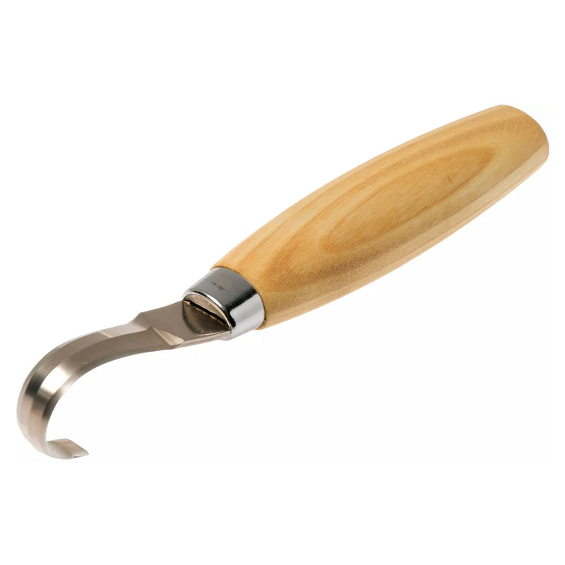 Morakniv Wood snijwerkmes lepel 162 dubbele rand roestvrijstalen berken