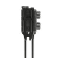 Earmor Dual PTT-adapter Kenwood Baofeng 2-pins bekabelde tactische headset zwart