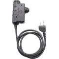 Earmor M51-MID PTT-adapter Midland Radio Headset Bedraad Tactical Gear Zwart