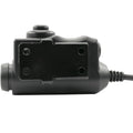 Earmor M52-KEN PTT-adapter Kenwood Baofeng radio-headset tactisch zwart