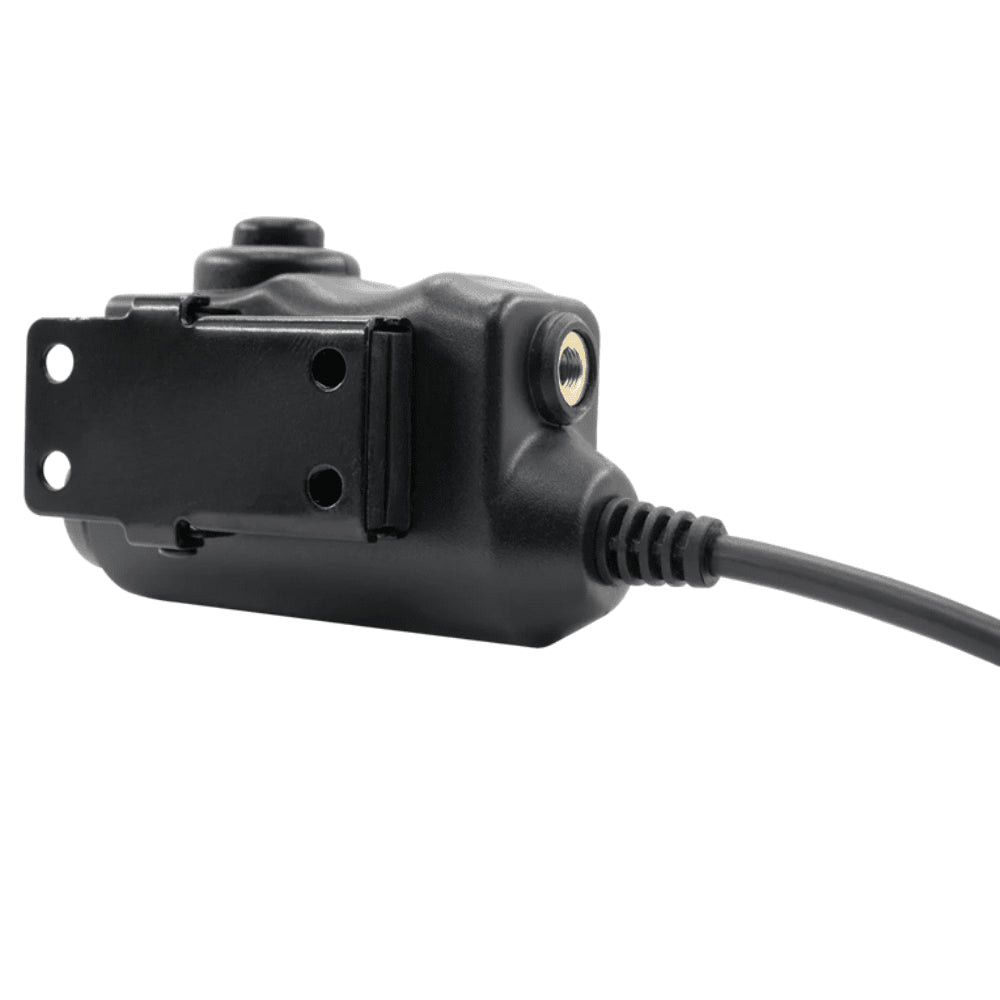 Earmor M52-KEN PTT-adapter Kenwood Baofeng radio-headset tactisch zwart