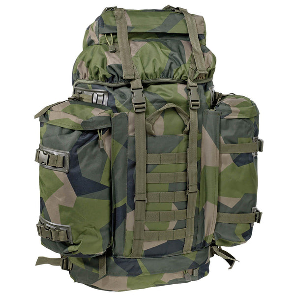 A.Blochl BW Mountain Hiking Camping Backpack Outdoor Rucksack Grote M90 ​​Camo Nieuw