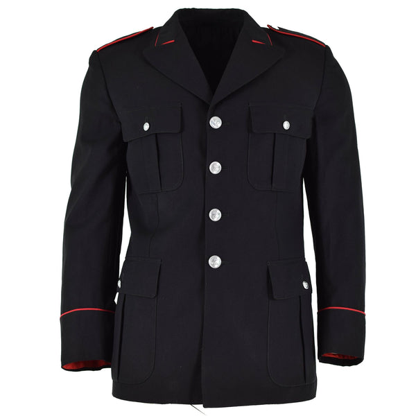 Origineel Italiaans militair politiejas Officiële officier formeel zwart uniform