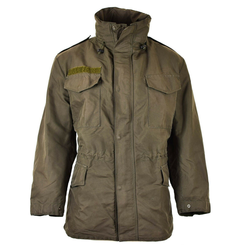 Echt Oostenrijkse legergevecht M65 Jacket Goretex Military Olive Parka Waterdicht