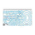 Ecopybook Tactical Scout's Ruler NAVO UA Militaire kaarttool Blauwe rand
