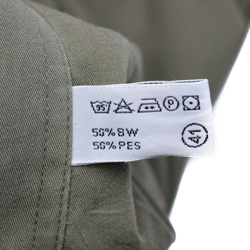 Echt Oostenrijkse legerhirt M65 o.d Militaire gevechten Korte mouw Olijf BDU
