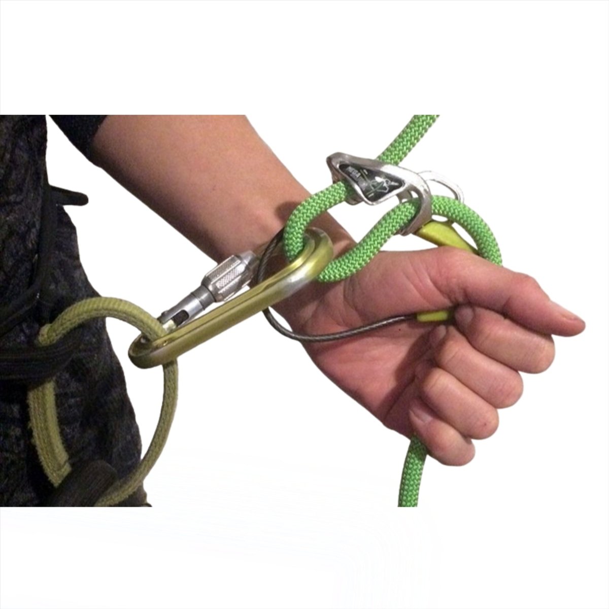 Edelrid Megal Jul Zekeringsset Kogelvrije schroef Automatisch remmend zekeringsapparaat Oasis
