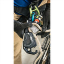 Edelrid MEGAWATT industriële afdaalder met touwtoegang reddingsapparaat Cartified groen