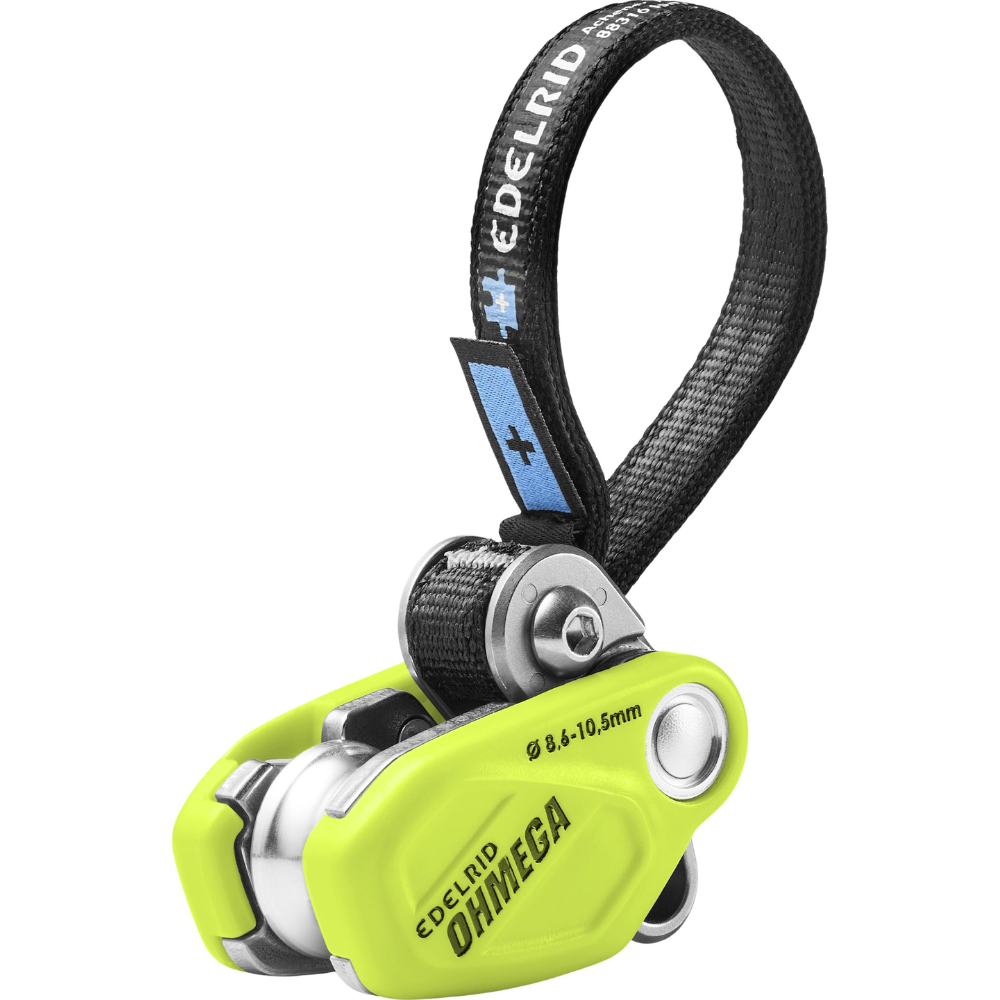 Edelrid Ohmega klimremassistent met katrol 8,6–10,5 mm touwoase